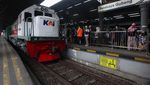 Jumlah Pemudik Kereta Api pada H-3 Lebaran