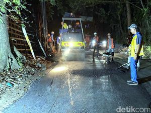 Imbas Longsor di Tol Bocimi, Jalan Alternatif Nagrak Dibuat Mulus
