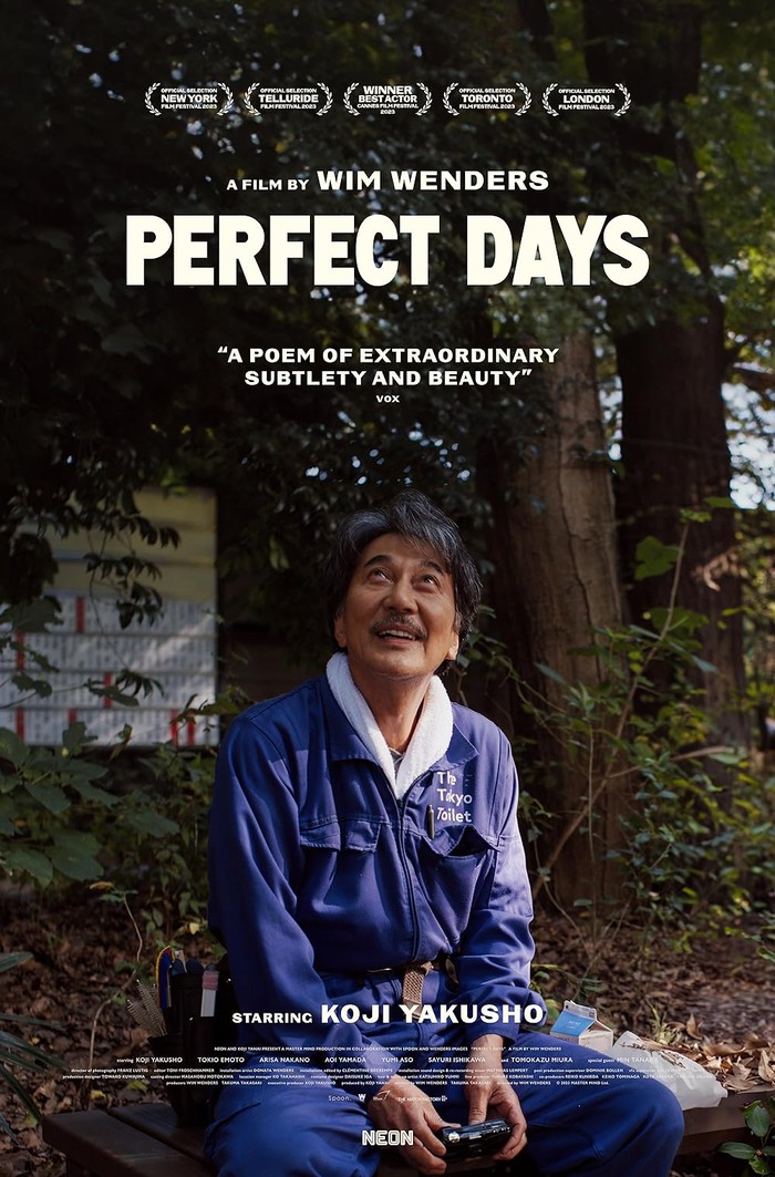 Perfect Days Poster film Perfect Days.