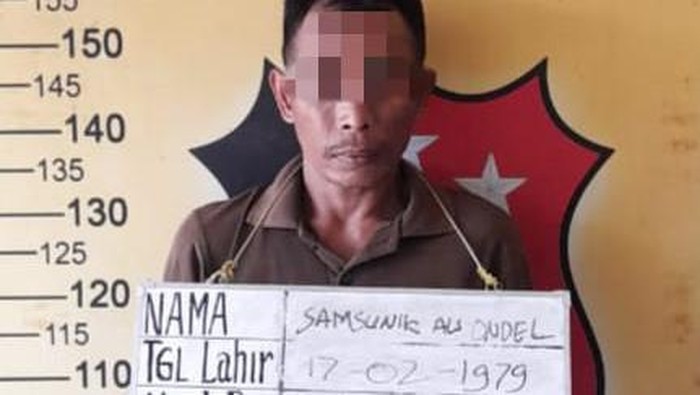 Seorang pria yang mencuri sepeda motor serta barang berharga dari kafe milik warga di Kota Medan ditangkap. Pelaku ditembak karena sempat melawan petugas. (Dok Polres Pelabuhan Belawan)