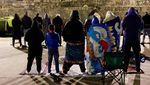 Suasana Ibadah di Masjid Al-Aqsa pada Malam 27 Ramadan