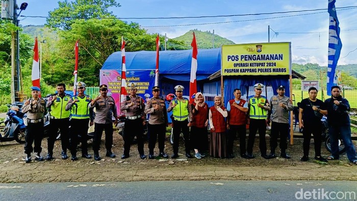 Tim Patroli Reaksi Cepat Ditlantas Polda Sulsel.