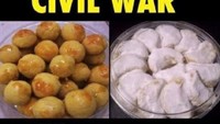 Biasanya orang akan kalap makan karena hampir di semua rumah saudara menyajikan banyak makanan enak. Apalagi ditambah camilan seperti kue kering  seperti nastar dan putri salju yang menggoda. Foto: Pool/Site