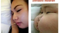 Coba cek kondisi tidur masing-masing. Kalau makannya terlalu banyak bisa-bisa pipi bengkak mengalahkan tebalnya bantal. Foto: Pool/Site