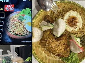 Beli Indomie Ayam Goreng Rp 147 Ribu, Pelanggan Ini Kaget Harganya Mahal