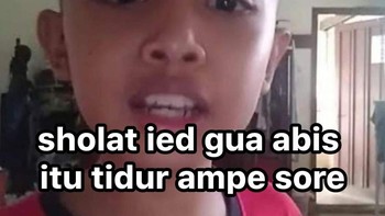 Sudah nggak ada energi untuk bercengkrama dengan orang lain. Biasanya malam sebelumnya dipakai buat ngerjain kerjaan. Foto: X/mukaikhlas