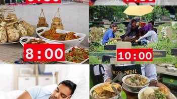 Bakso, menu wajib di sore hari setelah kenyang makan ketupat. Foto: Facebook/bluewings3739