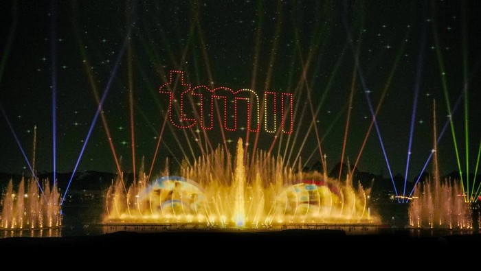Dancing Fountain Taman Mini