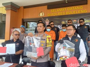 Dua Pemalsu STNK Ditangkap Polres Buleleng, Beroperasi Delapan Bulan