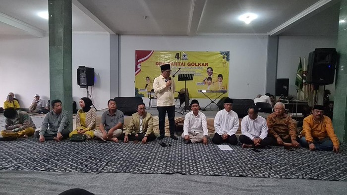 Edi Rusyandi diberi mandat Golkar maju Pilbup KBB.