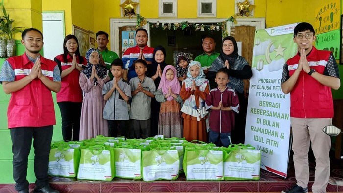 Elnusa Petrofin (EPN), anak usaha PT Elnusa Tbk gelar kegiatan #Petrofintanggap. Mereka menyalurkan 9.264 paket sembako.