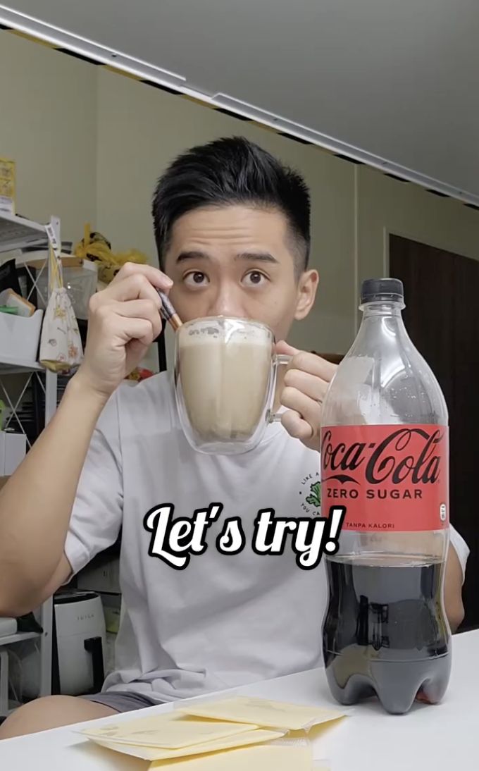 Gokil! Pria Ini Racik Bubble Tea Tuna hingga Nasi Padang Es Krim