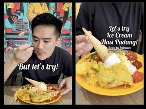 Gokil! Pria Ini Racik Bubble Tea Tuna hingga Nasi Padang Es Krim