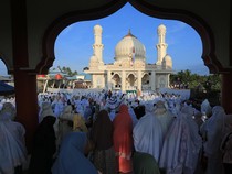 Jemaah Syattariyah di Nagan Raya Aceh Gelar Salat Idul Fitri Hari Ini