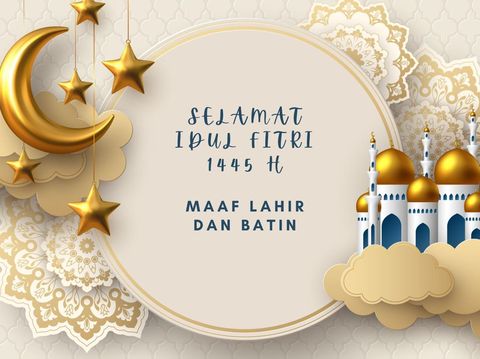 Kartu Ucapan Idul Fitri 2024