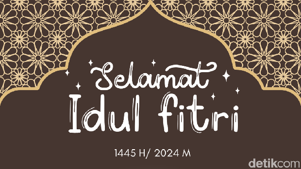 Kartu Ucapan Idul Fitri 2024
