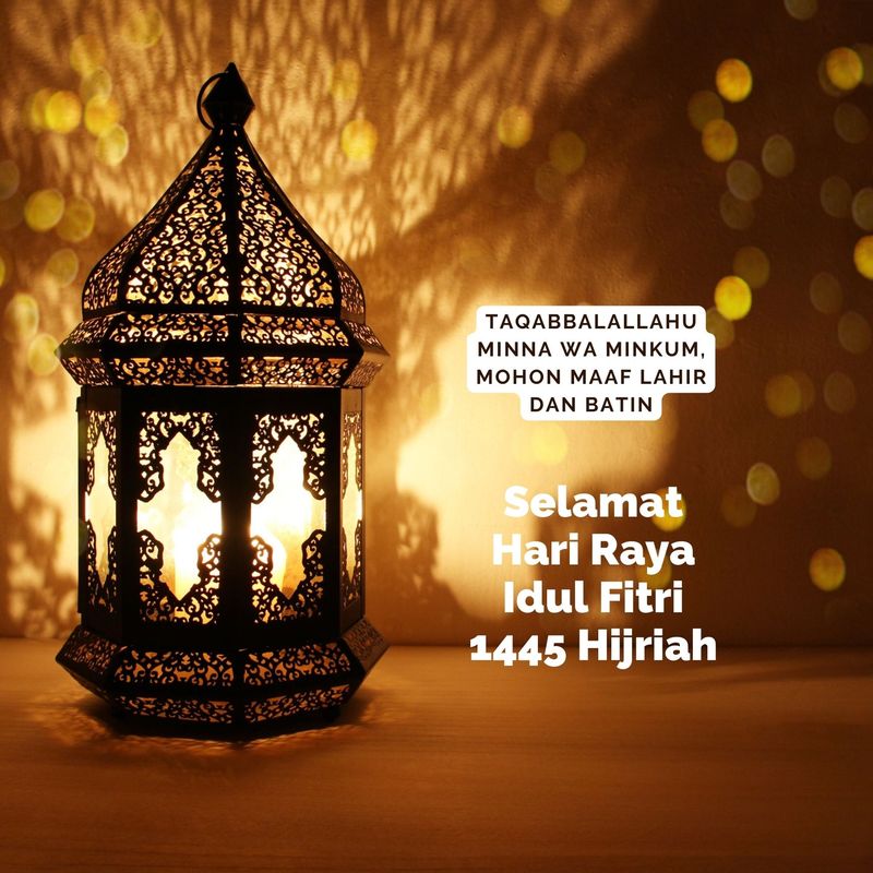 Kartu Ucapan Idul Fitri 2024