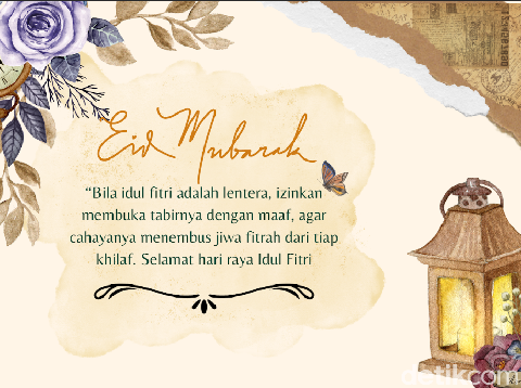 Kartu Ucapan Idul Fitri 2024