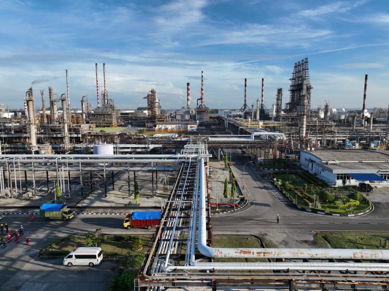 Kilang Dumai, Riau. (Doc PT Kilang Pertamina Internasional. Kilang Dumai, Riau. (Doc PT Kilang Pertamina Internasional.