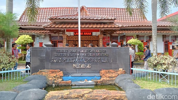 Lembaga Pembinaan Khusus Anak (LPKA) Kelas I Palembang.