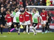 Mohamed Salah Lagi-lagi Bobol Gawang Manchester United