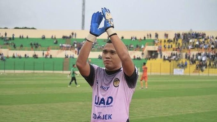 Mantan penjaga gawang PSIM Jogja, Ony Kurniawan.