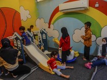 Pelabuhan Ciwandan Sediakan Area Bermain untuk Anak Pemudik