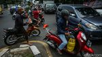 Penutup Putaran Balik di Jalur Pantura Tambun Dirusak, Bikin Jalan Macet