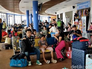 Terminal Mengwi Bali Masih Ramai Pemudik H-2 Lebaran