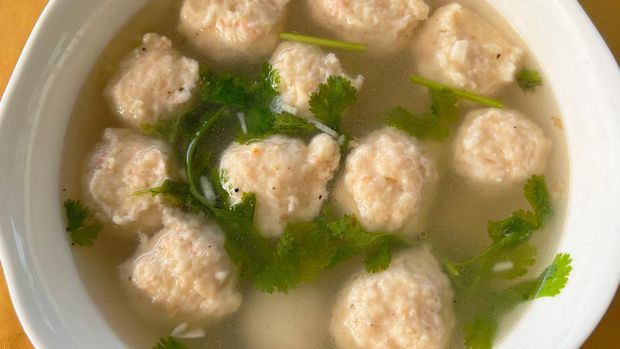 Resep Bakso Udang Kuah