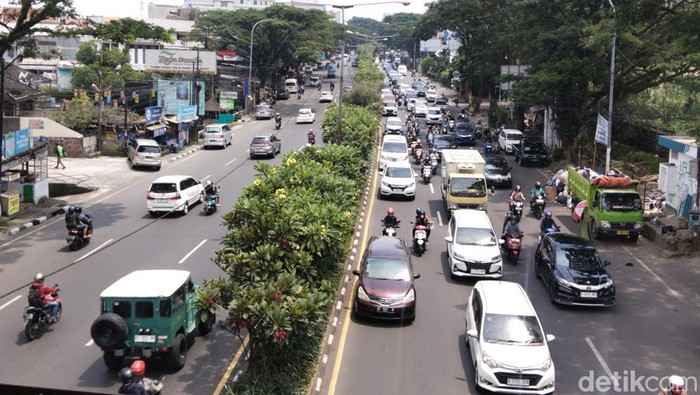 Suasana Kota Bandung H-2 Lebaran.