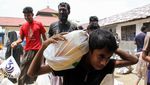 252 Pengungsi Rohingya Terima Bantuan Paket Lebaran