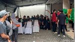 Suasana Rumah Duka Babe Cabita