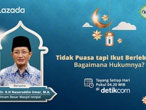 detikKultum Nasaruddin Umar: Lebaran Segera Tiba, Manfaatkan Momen Akhir Ramadan dengan Bertakbir