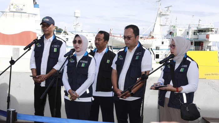 Direktur Utama PT ASDP Indonesia Ferry (Persero) Ira Puspadewi