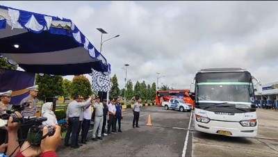 Kala Ratusan Orang Bisa Ikut Mudik Gratis