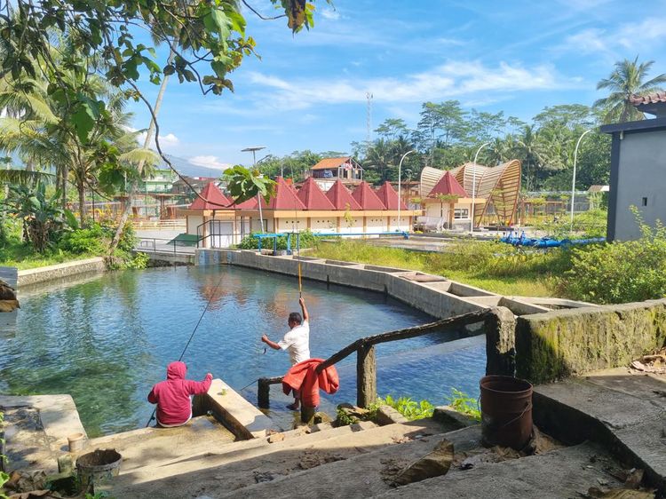 Segarnya Kali Bangkong Magelang, Dialiri Sumber Mata Air Begitu Jernih
