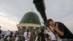 Memantau Hilal di Masjid Al Musyariin Jakbar