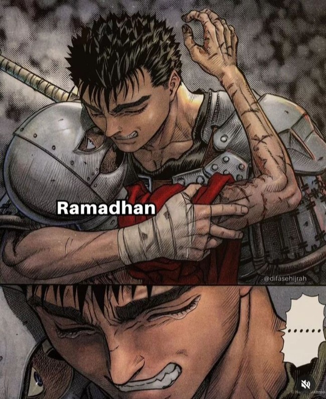 Sedih, rasanya pengin nangis dan cepet-cepet masuk ke bulan suci Ramadan lagi. Foto: Instagram