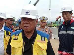 Menteri Basuki Ungkap Kendala Perbaikan Tol Bocimi yang Longsor