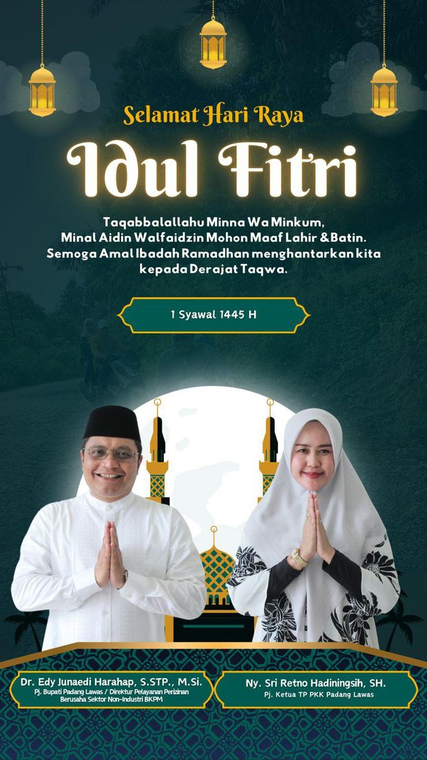 Pj Bupati Padang Lawas Edy Junaedi Harahap