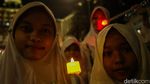 Pawai Obor Sambut Idul Fitri di Masjid Istiqlal