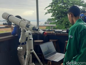 Hasil Pemantauan 1 Syawal 1445 H di Sorong, Hilal Tidak Terlihat