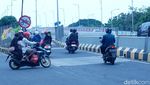Pemudik Mulai Ramai Melintas di Jembatan Suramadu