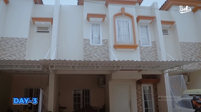 Penampakan rumah Babe Cabita yang hendak direnovasi pada Juni 2021.