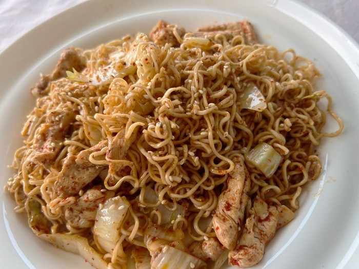 Resep Bakmi Goreng Korea