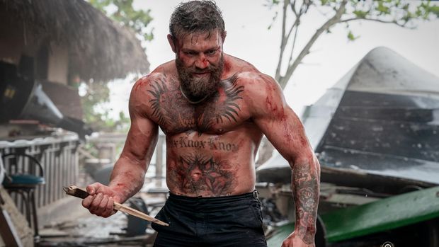 Cuplikan adegan dalam film Road House (2024).