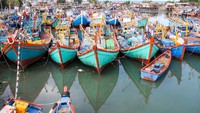 Para nelayan kapal 40 GT dan 70 GT mulai libur melaut.