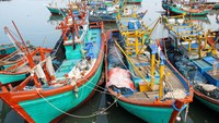 Sebagian nelayan ikut mudik untuk merayakan Hari Raya Idul Fitri 1445 Hijriah dan akan kembali melaut pada H+5 lebaran. 