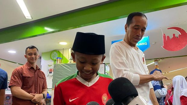 Jokowi-Iriana Ucapkan Selamat Idul Fitri 1445 H